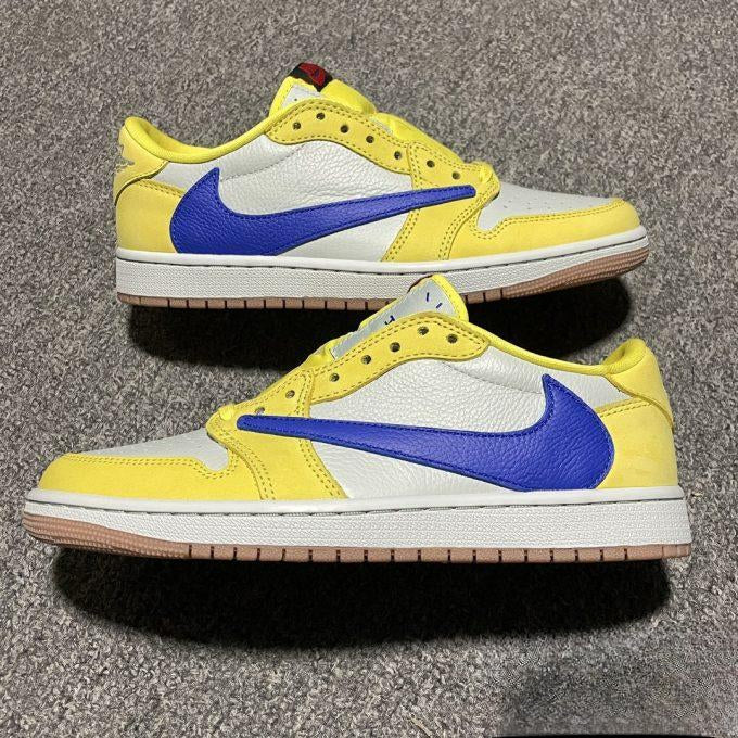 Travis Scott x Air Jordan 1 Retro Low OG SP 'Canary' DZ4137-700